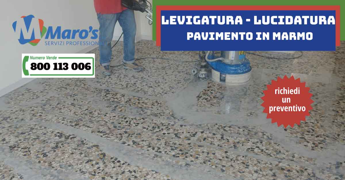 Read more about the article Levigatura e lucidatura pavimento in marmo Alba